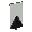 Invicon Black Chevron Banner.png: Inventory sprite for Black Chevron Banner in Minecraft as shown in-game linking to Banner with description: Banner Black Chevron