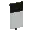 Invicon Black Chief Banner.png: Inventory sprite for Black Chief Banner in Minecraft as shown in-game linking to Banner with description: Banner Black Chief