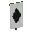 Invicon Black Lozenge Banner.png: Inventory sprite for Black Lozenge Banner in Minecraft as shown in-game linking to Banner with description: Banner Black Lozenge