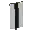 Invicon Black Pale Banner.png: Inventory sprite for Black Pale Banner in Minecraft as shown in-game linking to Banner with description: Banner Black Pale