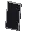 Invicon Black Shield.png: Inventory sprite for Black Shield in Minecraft as shown in-game linking to Black Shield with description: Black Shield