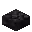 Invicon Blackstone Slab.png: Inventory sprite for Blackstone Slab in Minecraft as shown in-game linking to Blackstone Slab with description: Blackstone Slab