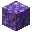Invicon Block of Amethyst.png: Inventory sprite for Block of Amethyst in Minecraft as shown in-game linking to Block of Amethyst with description: Block of Amethyst