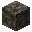 Invicon Block of Black Potato Peels.png: Inventory sprite for Block of Black Potato Peels in Minecraft as shown in-game linking to Block of Black Potato Peels with description: Block of Black Potato Peels