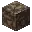 Invicon Block of Brown Potato Peels.png: Inventory sprite for Block of Brown Potato Peels in Minecraft as shown in-game linking to Block of Brown Potato Peels with description: Block of Brown Potato Peels