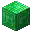 Invicon Block of Emerald.png: Inventory sprite for Block of Emerald in Minecraft as shown in-game linking to Block of Emerald with description: Block of Emerald