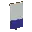 Invicon Blue Base Banner.png: Inventory sprite for Blue Base Banner in Minecraft as shown in-game linking to Banner with description: Banner Blue Base
