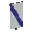Invicon Blue Bend Banner.png: Inventory sprite for Blue Bend Banner in Minecraft as shown in-game linking to Banner with description: Banner Blue Bend