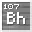 Invicon Bohrium.png: Inventory sprite for Bohrium in Minecraft as shown in-game linking to Bohrium with description: Bohrium