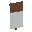 Invicon Brown Chief Banner.png: Inventory sprite for Brown Chief Banner in Minecraft as shown in-game linking to Banner with description: Banner Brown Chief