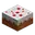Invicon Cake SM.png: Inventory sprite for Cake in Minecraft as shown in-game linking to MCSM:Cake with description: Cake