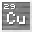 Invicon Copper.png: Inventory sprite for Copper in Minecraft as shown in-game linking to Copper with description: Copper