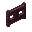 Invicon Crimson Fence Gate.png: Inventory sprite for Crimson Fence Gate in Minecraft as shown in-game linking to Crimson Fence Gate with description: Crimson Fence Gate
