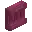 Invicon Crimson Shelf BE.png: Inventory sprite for Crimson Shelf in Minecraft as shown in-game linking to Crimson Shelf with description: Crimson Shelf