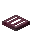 Invicon Crimson Trapdoor.png: Inventory sprite for Crimson Trapdoor in Minecraft as shown in-game linking to Crimson Trapdoor with description: Crimson Trapdoor