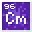 Invicon Curium.png: Inventory sprite for Curium in Minecraft as shown in-game linking to Curium with description: Curium
