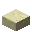 Invicon Cut Sandstone Slab.png: Inventory sprite for Cut Sandstone Slab in Minecraft as shown in-game linking to Cut Sandstone Slab with description: Cut Sandstone Slab