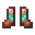 Invicon Diamond Trim Copper Boots.png: Inventory sprite for Diamond Trim Copper Boots in Minecraft as shown in-game linking to Diamond Trim Copper Boots with description: Copper Boots Upgrade: &nbsp;Armor Trim &nbsp;Diamond Material When on Feet: +1 Armor