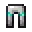 Invicon Diamond Trim Iron Leggings.png: Inventory sprite for Diamond Trim Iron Leggings in Minecraft as shown in-game linking to Diamond Trim Iron Leggings with description: Iron Leggings Upgrade: &nbsp;Armor Trim &nbsp;Diamond Material When on Legs: +5 Armor