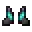 Invicon Diamond Trim Netherite Boots.png: Inventory sprite for Diamond Trim Netherite Boots in Minecraft as shown in-game linking to Diamond Trim Netherite Boots with description: Netherite Boots Upgrade: &nbsp;Armor Trim &nbsp;Diamond Material When on Feet: +3 Armor +3 Armor Toughness +1 Knockback Resistance