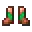 Invicon Emerald Trim Copper Boots.png: Inventory sprite for Emerald Trim Copper Boots in Minecraft as shown in-game linking to Emerald Trim Copper Boots with description: Copper Boots Upgrade: &nbsp;Armor Trim &nbsp;Emerald Material When on Feet: +1 Armor