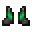 Invicon Emerald Trim Netherite Boots.png: Inventory sprite for Emerald Trim Netherite Boots in Minecraft as shown in-game linking to Emerald Trim Netherite Boots with description: Netherite Boots Upgrade: &nbsp;Armor Trim &nbsp;Emerald Material When on Feet: +3 Armor +3 Armor Toughness +1 Knockback Resistance