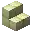 Invicon End Stone Brick Stairs.png: Inventory sprite for End Stone Brick Stairs in Minecraft as shown in-game linking to End Stone Brick Stairs with description: End Stone Brick Stairs