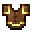 Invicon Gold Trim Leather Tunic.png: Inventory sprite for Gold Trim Leather Tunic in Minecraft as shown in-game linking to Gold Trim Leather Tunic with description: Leather Tunic Upgrade: &nbsp;Armor Trim &nbsp;Gold Material When on Chest: +3 Armor