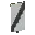 Invicon Gray Bend Sinister Banner.png: Inventory sprite for Gray Bend Sinister Banner in Minecraft as shown in-game linking to Banner with description: Banner Gray Bend Sinister