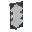 Invicon Gray Bordure Indented Banner.png: Inventory sprite for Gray Bordure Indented Banner in Minecraft as shown in-game linking to Banner with description: Banner Gray Bordure Indented