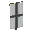 Invicon Gray Cross Banner.png: Inventory sprite for Gray Cross Banner in Minecraft as shown in-game linking to Banner with description: Banner Gray Cross