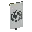 Invicon Gray Globe Banner.png: Inventory sprite for Gray Globe Banner in Minecraft as shown in-game linking to Banner with description: Banner Gray Globe
