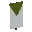 Invicon Green Inverted Chevron Banner.png: Inventory sprite for Green Inverted Chevron Banner in Minecraft as shown in-game linking to Banner with description: Banner Green Inverted Chevron