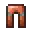 Invicon Iron Trim Copper Leggings.png: Inventory sprite for Iron Trim Copper Leggings in Minecraft as shown in-game linking to Iron Trim Copper Leggings with description: Copper Leggings Upgrade: &nbsp;Armor Trim &nbsp;Iron Material When on Legs: +5 Armor