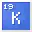 Invicon Potassium.png: Inventory sprite for Potassium in Minecraft as shown in-game linking to Potassium with description: Potassium