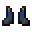 Invicon Lapis Trim Netherite Boots.png: Inventory sprite for Lapis Trim Netherite Boots in Minecraft as shown in-game linking to Lapis Trim Netherite Boots with description: Netherite Boots Upgrade: &nbsp;Armor Trim &nbsp;Lapis Material When on Feet: +3 Armor +3 Armor Toughness +1 Knockback Resistance