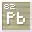 Invicon Lead (element).png: Inventory sprite for Lead (element) in Minecraft as shown in-game linking to Lead (element) with description: Lead