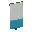 Invicon Light Blue Base Banner.png: Inventory sprite for Light Blue Base Banner in Minecraft as shown in-game linking to Banner with description: Banner Light Blue Base