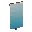 Invicon Light Blue Base Gradient Banner.png: Inventory sprite for Light Blue Base Gradient Banner in Minecraft as shown in-game linking to Banner with description: Banner Light Blue Base Gradient