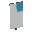 Invicon Light Blue Chief Sinister Canton Banner.png: Inventory sprite for Light Blue Chief Sinister Canton Banner in Minecraft as shown in-game linking to Banner with description: Banner Light Blue Chief Sinister Canton