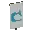 Invicon Light Blue Thing Banner.png: Inventory sprite for Light Blue Thing Banner in Minecraft as shown in-game linking to Banner with description: Banner Light Blue Thing