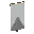 Invicon Light Gray Chevron Banner.png: Inventory sprite for Light Gray Chevron Banner in Minecraft as shown in-game linking to Banner with description: Banner Light Gray Chevron