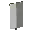 Invicon Light Gray Per Pale Inverted Banner.png: Inventory sprite for Light Gray Per Pale Inverted Banner in Minecraft as shown in-game linking to Banner with description: Banner Light Gray Per Pale Inverted