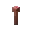 Invicon Waxed Lightning Rod.png: Inventory sprite for Waxed Lightning Rod in Minecraft as shown in-game linking to Waxed Lightning Rod with description: Waxed Lightning Rod