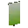 Invicon Lime Base Gradient Banner.png: Inventory sprite for Lime Base Gradient Banner in Minecraft as shown in-game linking to Banner with description: Banner Lime Base Gradient