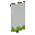 Invicon Lime Base Indented Banner.png: Inventory sprite for Lime Base Indented Banner in Minecraft as shown in-game linking to Banner with description: Banner Lime Base Indented
