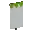 Invicon Lime Chief Indented Banner.png: Inventory sprite for Lime Chief Indented Banner in Minecraft as shown in-game linking to Banner with description: Banner Lime Chief Indented