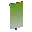 Invicon Lime Gradient Banner.png: Inventory sprite for Lime Gradient Banner in Minecraft as shown in-game linking to Banner with description: Banner Lime Gradient