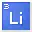 Invicon Lithium.png: Inventory sprite for Lithium in Minecraft as shown in-game linking to Lithium with description: Lithium