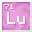 Invicon Lutetium.png: Inventory sprite for Lutetium in Minecraft as shown in-game linking to Lutetium with description: Lutetium